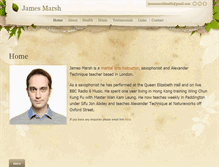 Tablet Screenshot of jamesmarshhealth.com